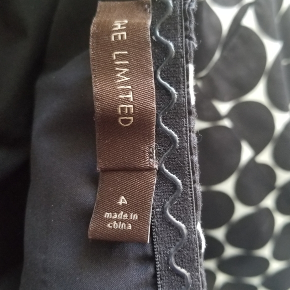 The Limited Polka Dot Summer Cocktail Dress-Size 4 - Picture 5 of 6